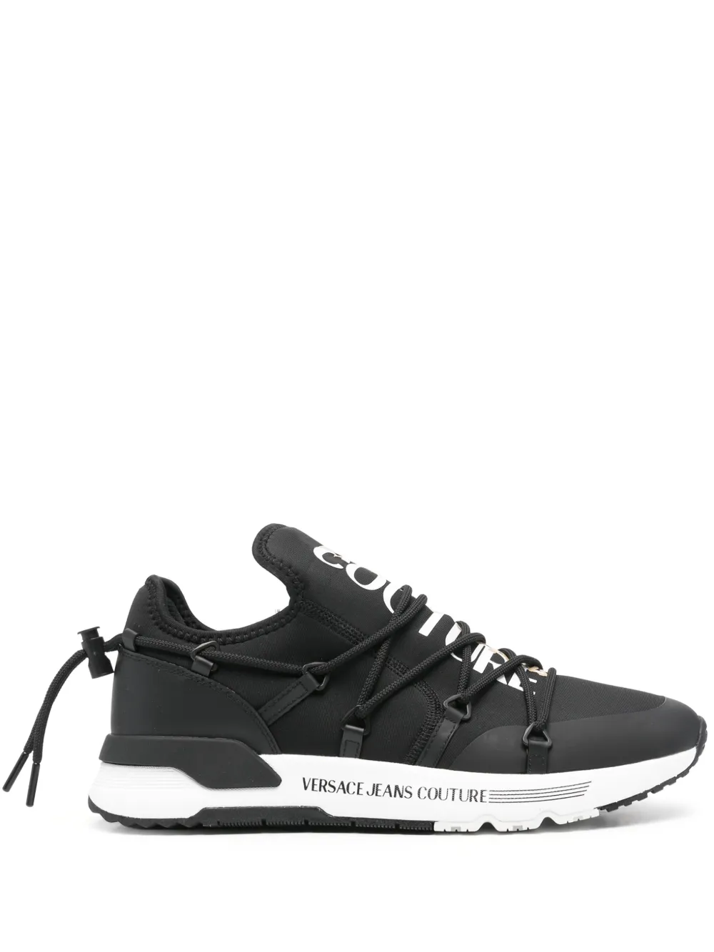 Versace Jeans Couture logo-print sneakers Black