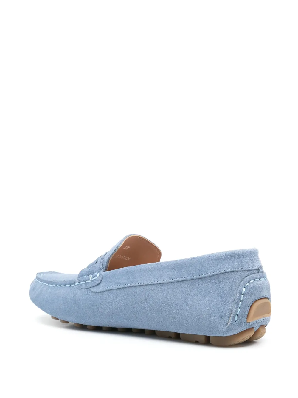 Pollini suede loafers Blue