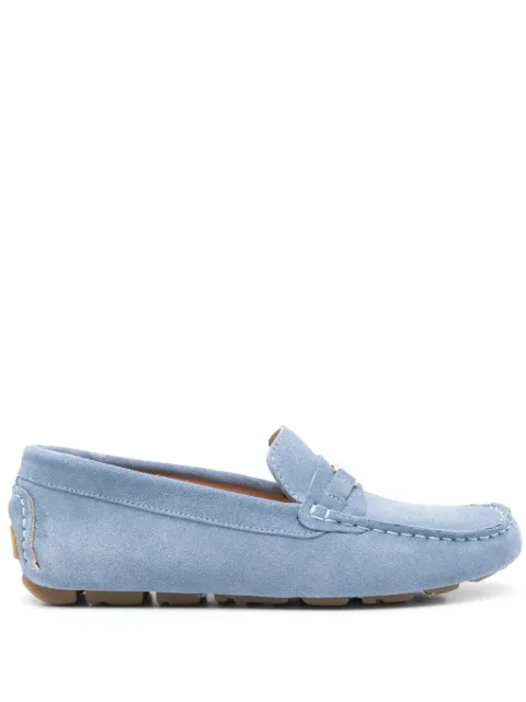 Pollini mocasines de gamuza