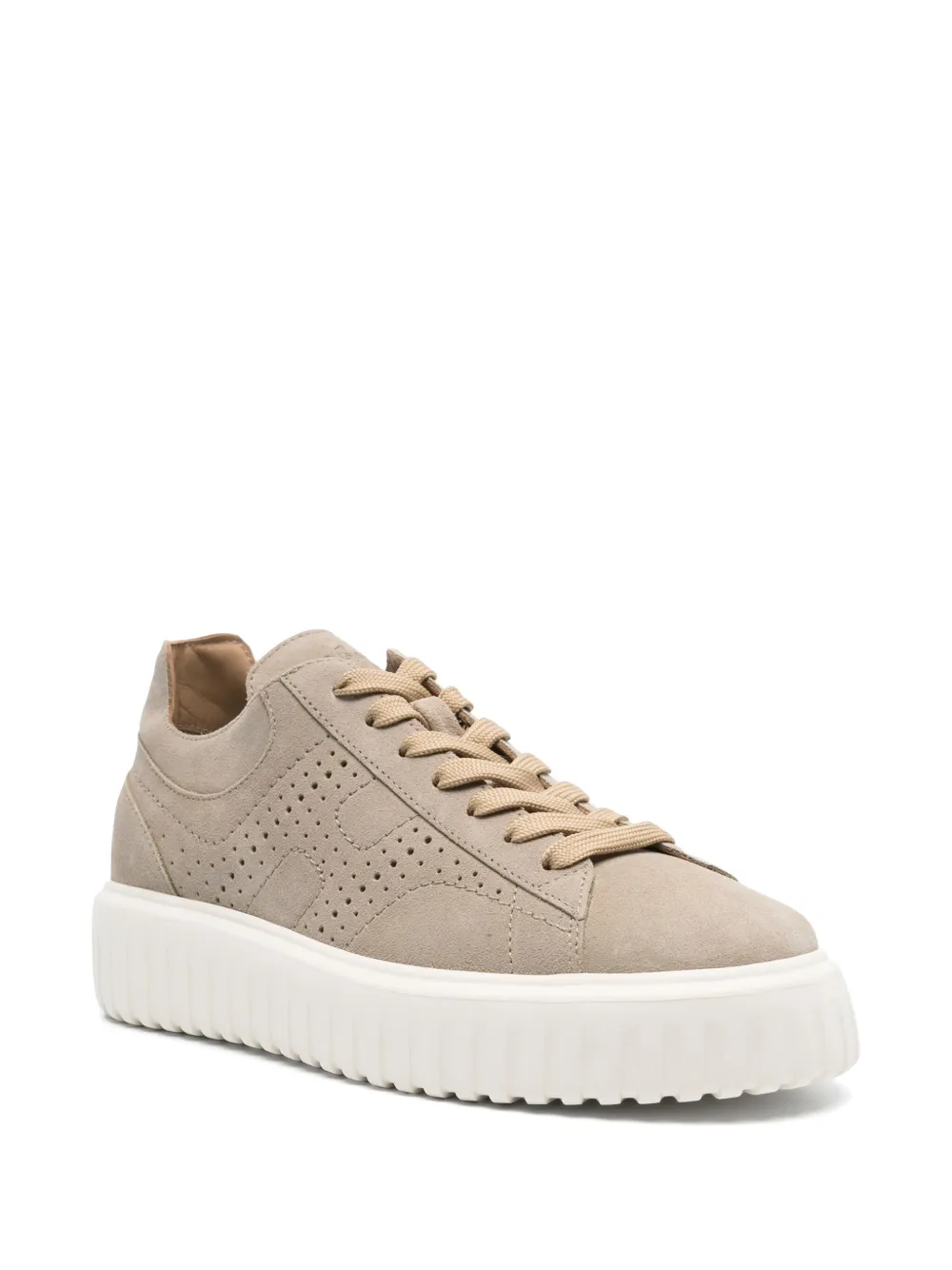 Hogan H-Stripes sneakers - Beige