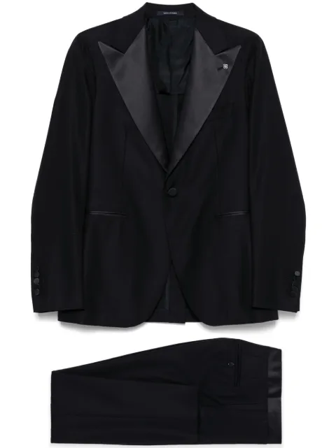 Tagliatore brooch-detail suit
