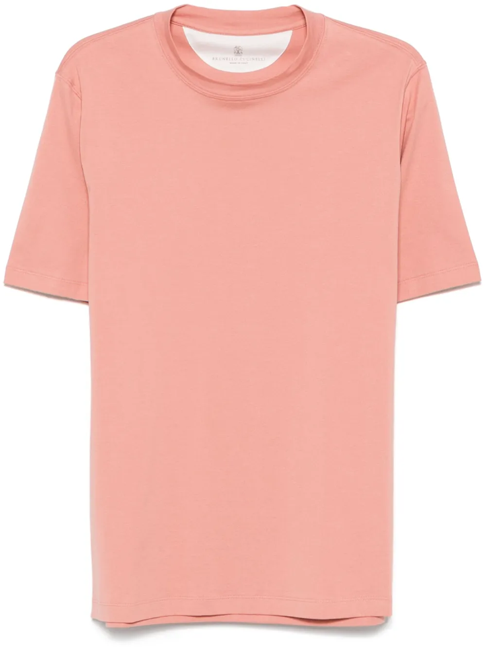 Brunello Cucinelli playera de algodón | naranja | Image 1