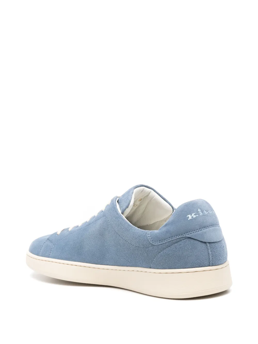 Kiton suede sneakers Blue