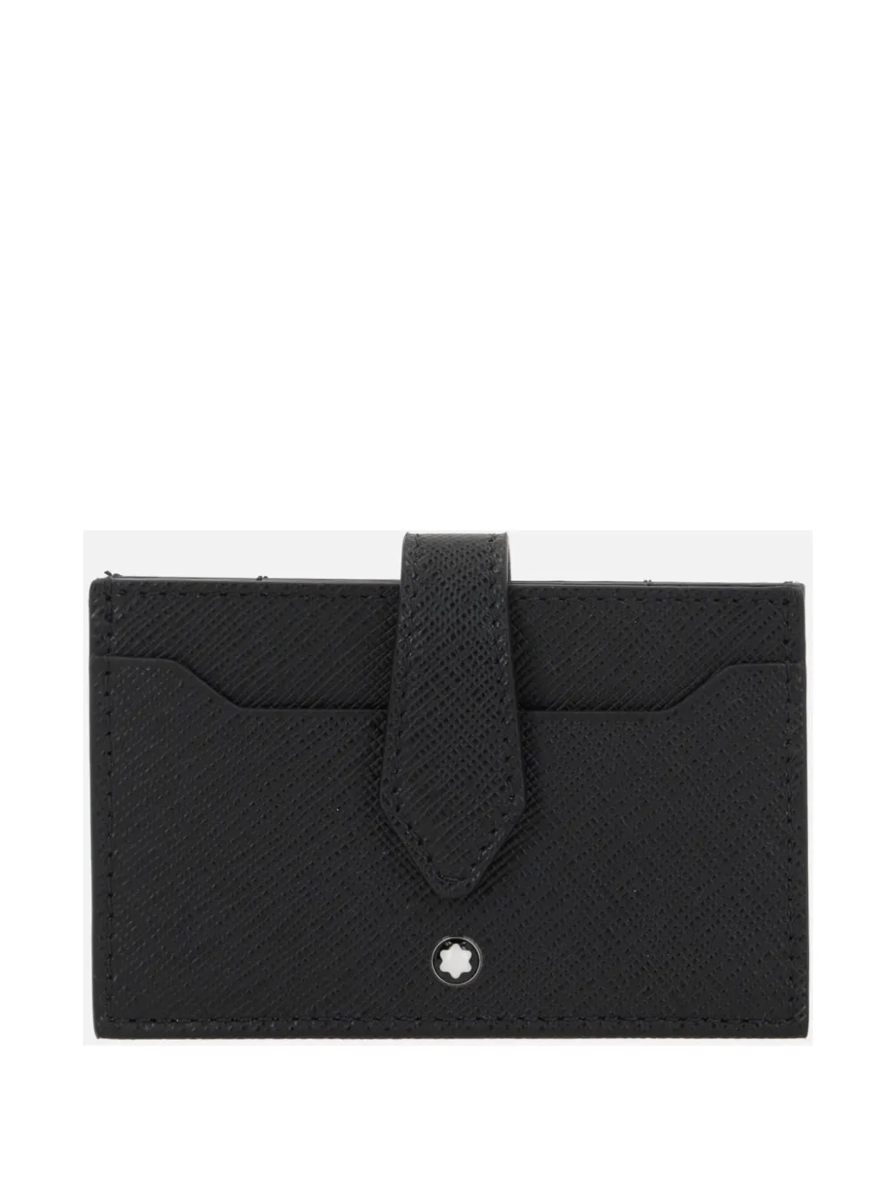 Montblanc Meisterstück Press-stud Cardholder In Black