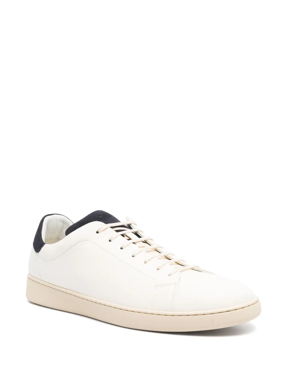 Kiton leather sneakers | Low-Tops | Image 2