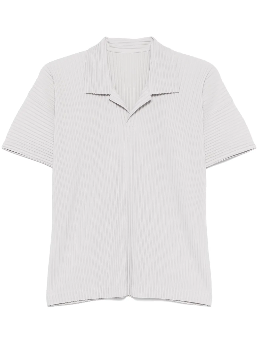 Homme Plissé Issey Miyake pleated polo shirt