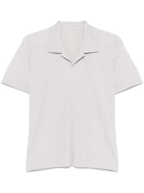 Homme Plissé Issey Miyake قميص بولو بكسرات