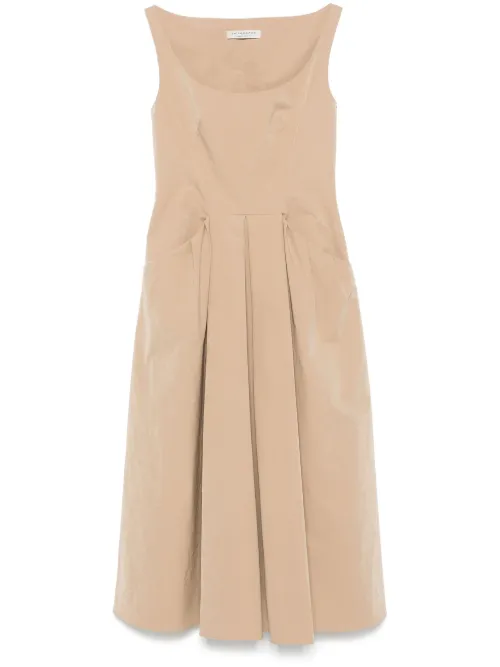 Robe en popeline à coupe mi-longue - Philosophy Di Lorenzo Serafini - Modalova