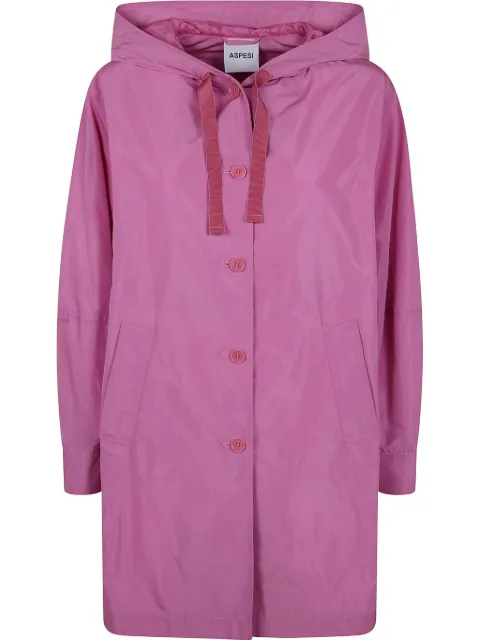 ASPESI impermeable con capucha