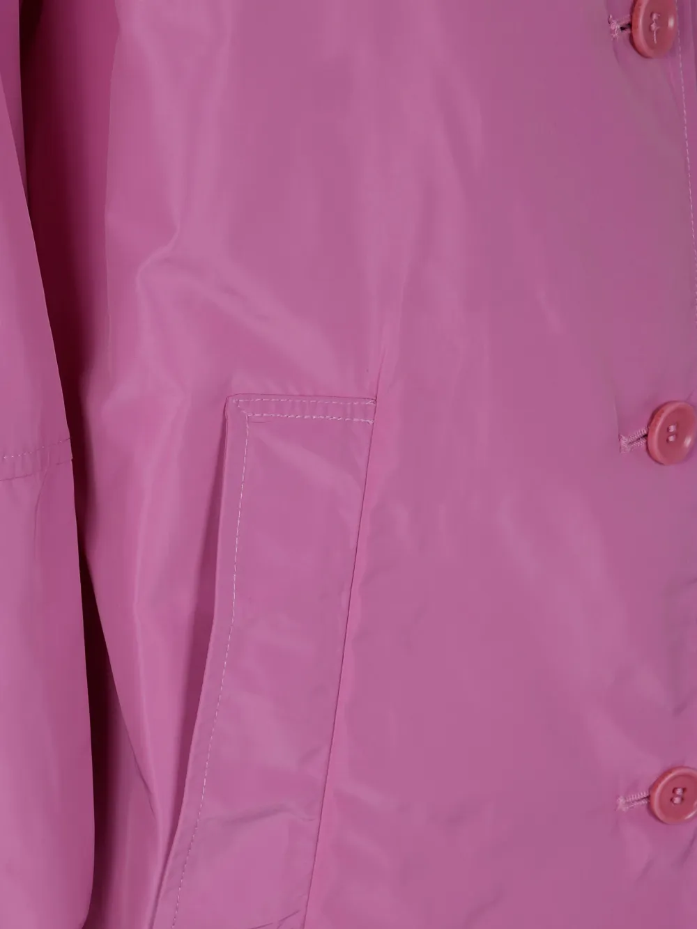 ASPESI Regenjas met capuchon Roze