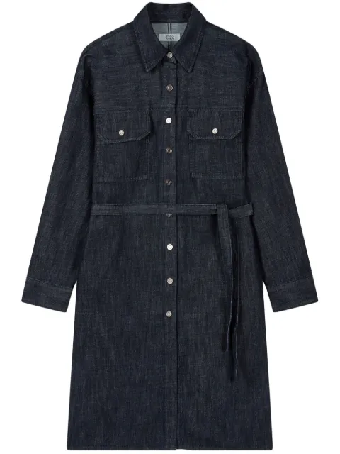 STUDIO TOMBOY vestido midi de mezclilla