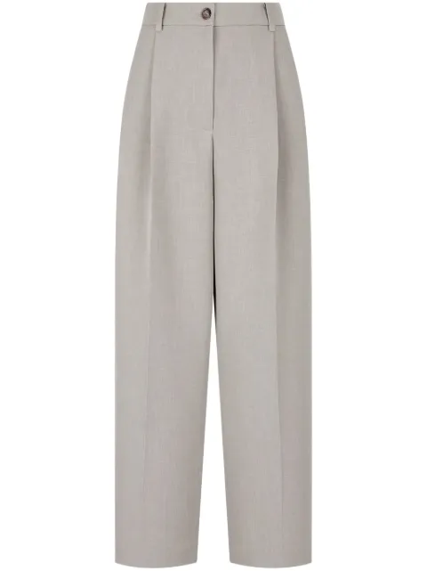 STUDIO TOMBOY pintuck-detail wide-leg trousers