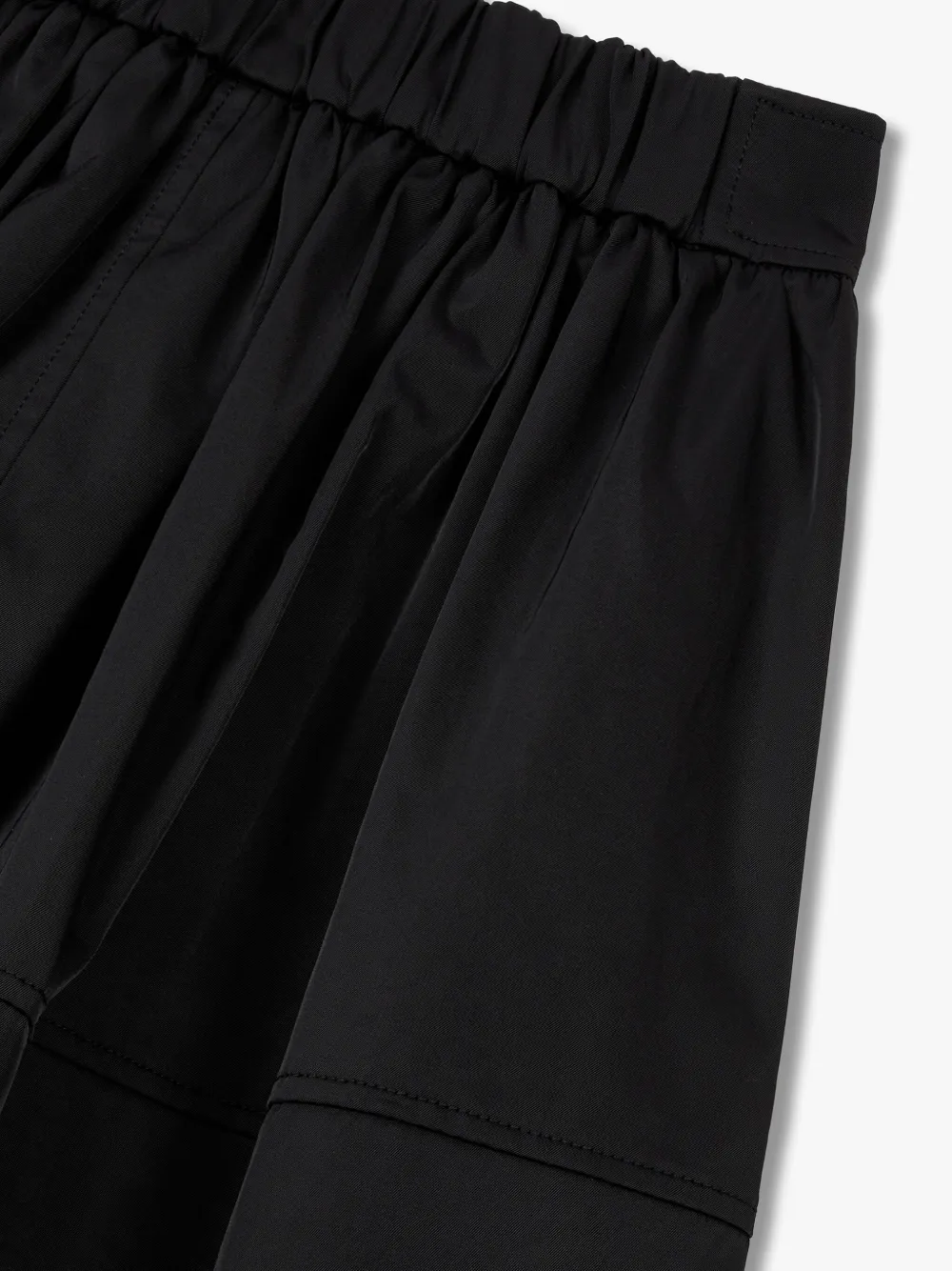 STUDIO TOMBOY Flared midi-rok Zwart