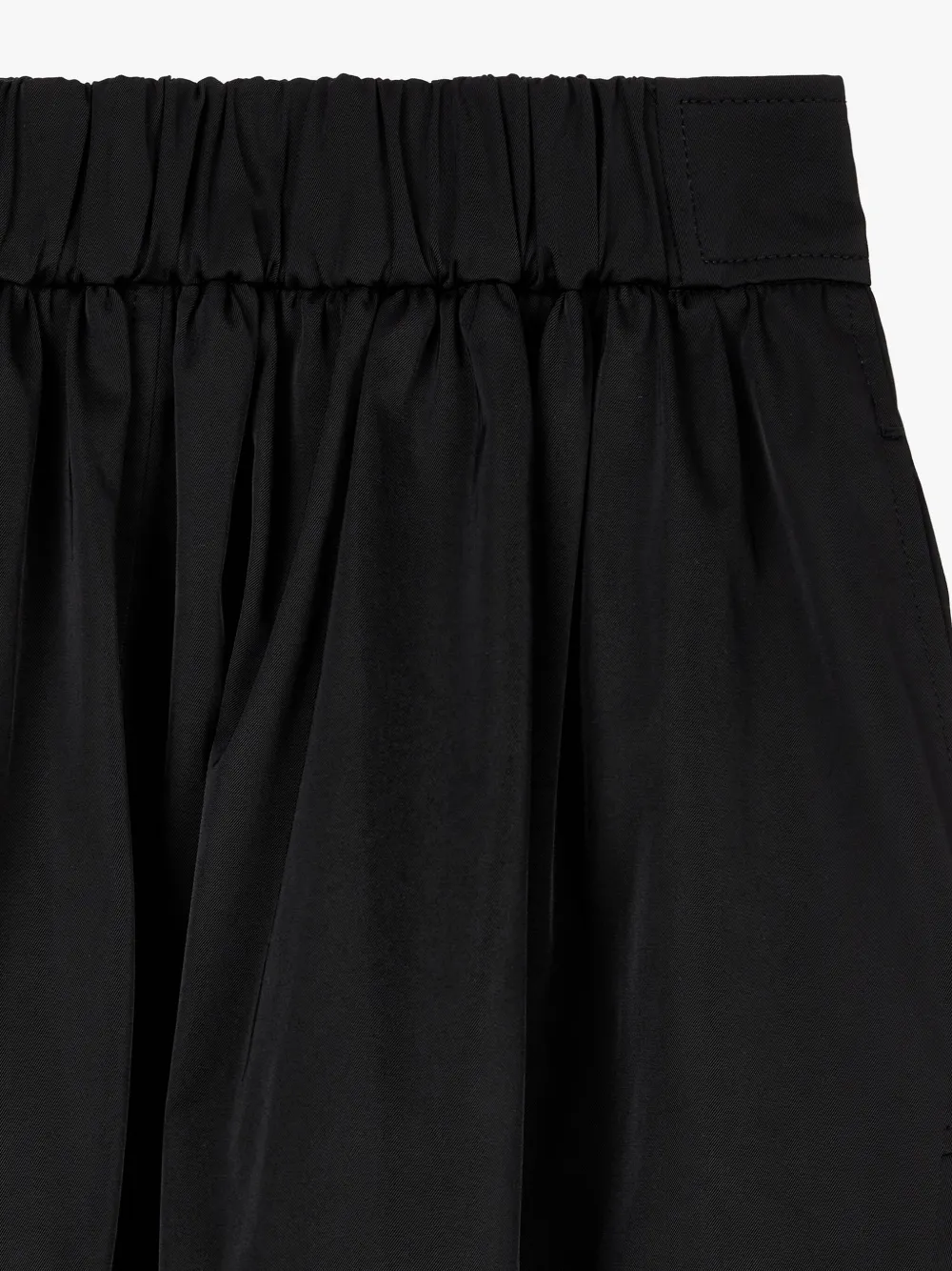 STUDIO TOMBOY Flared midi-rok Zwart