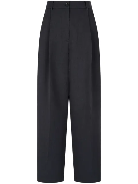 STUDIO TOMBOY pintuck-detail wide-leg trousers