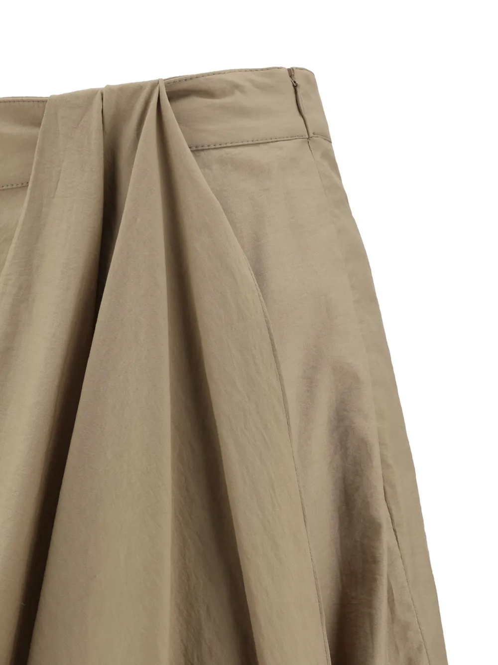 Brunello Cucinelli Maxi-rok met afwerking Beige