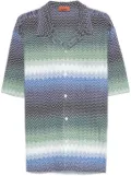 Missoni zigzag shirt - Blue