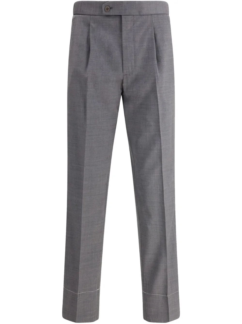 Brioni Calça com detalhe de pesponto | Cinza | Image 1