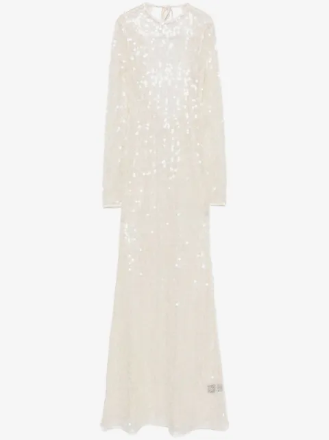 David Koma sequinned gown