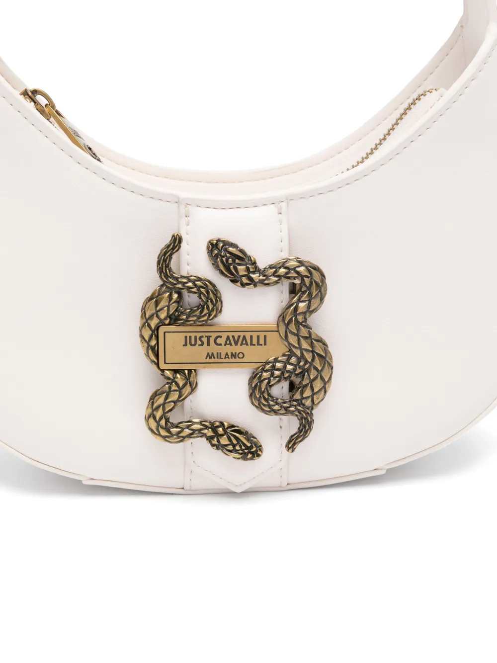 Just Cavalli Iconic Snakes shopper Wit