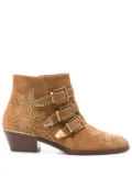 Chloé 40mm Susanna boots - Brown