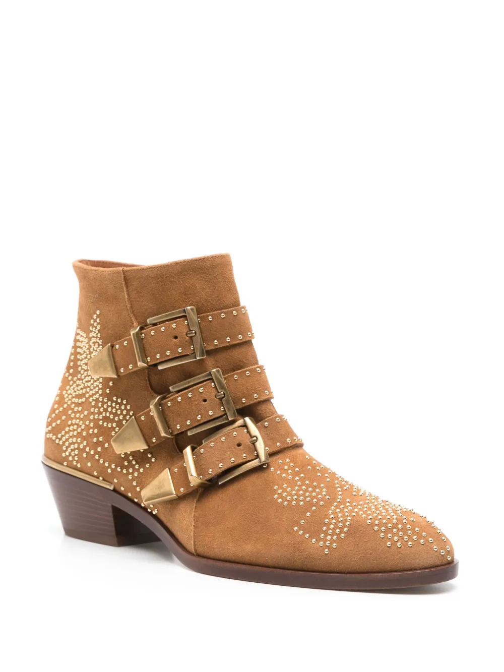 Chloé 40mm Susanna boots Brown