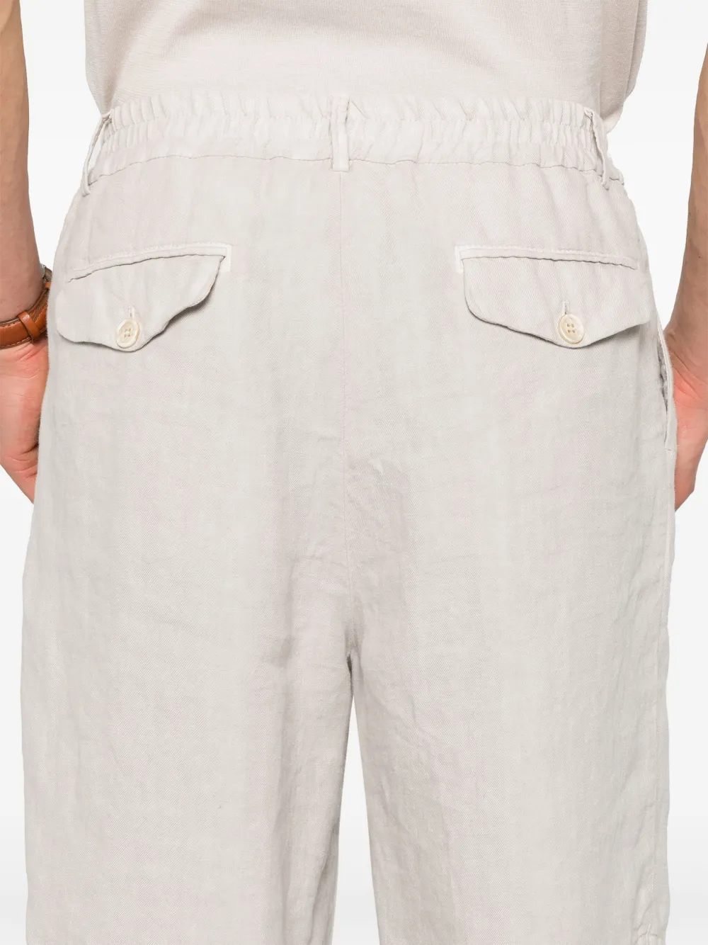 Brunello Cucinelli Linnen shorts Beige