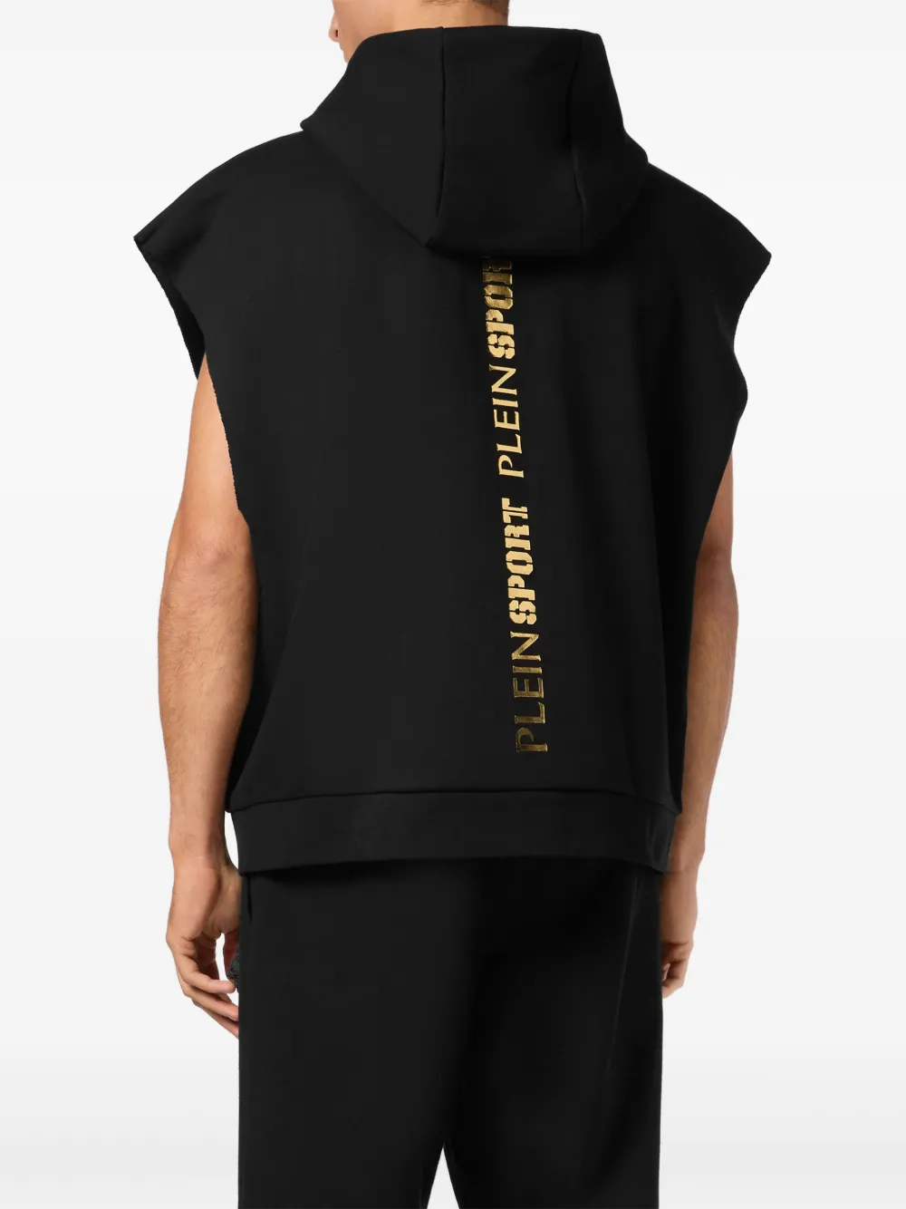 Plein Sport Jogging gilet Zwart