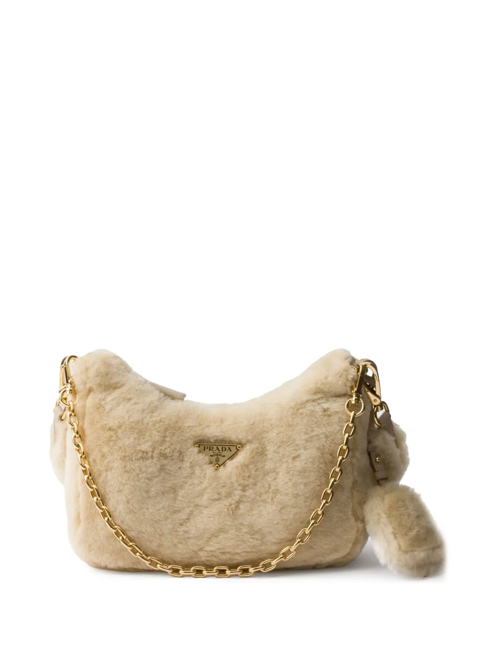 Re-Edition shearling mini bag