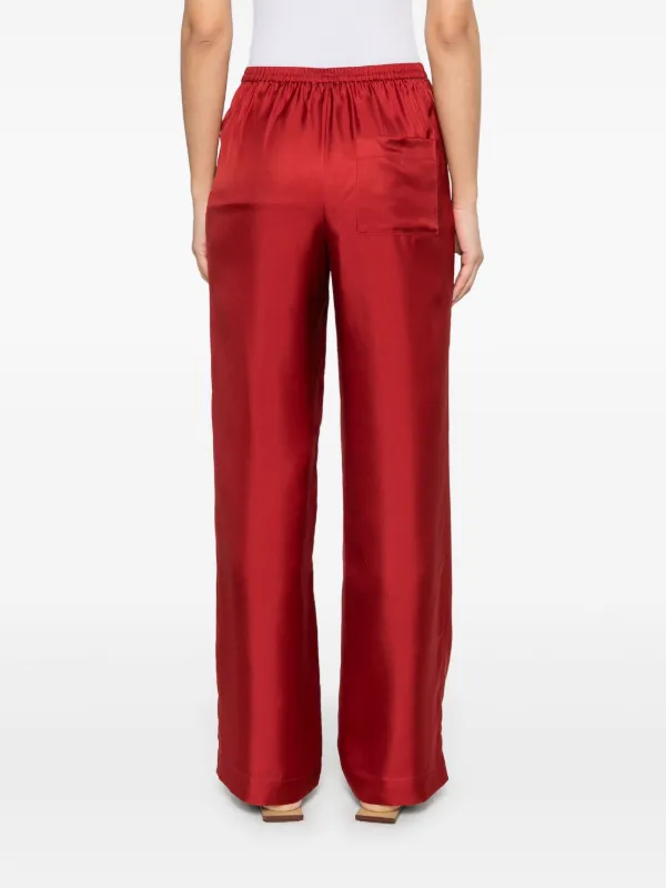 LouLou De Saison Alera Trousers Red FARFETCH PH
