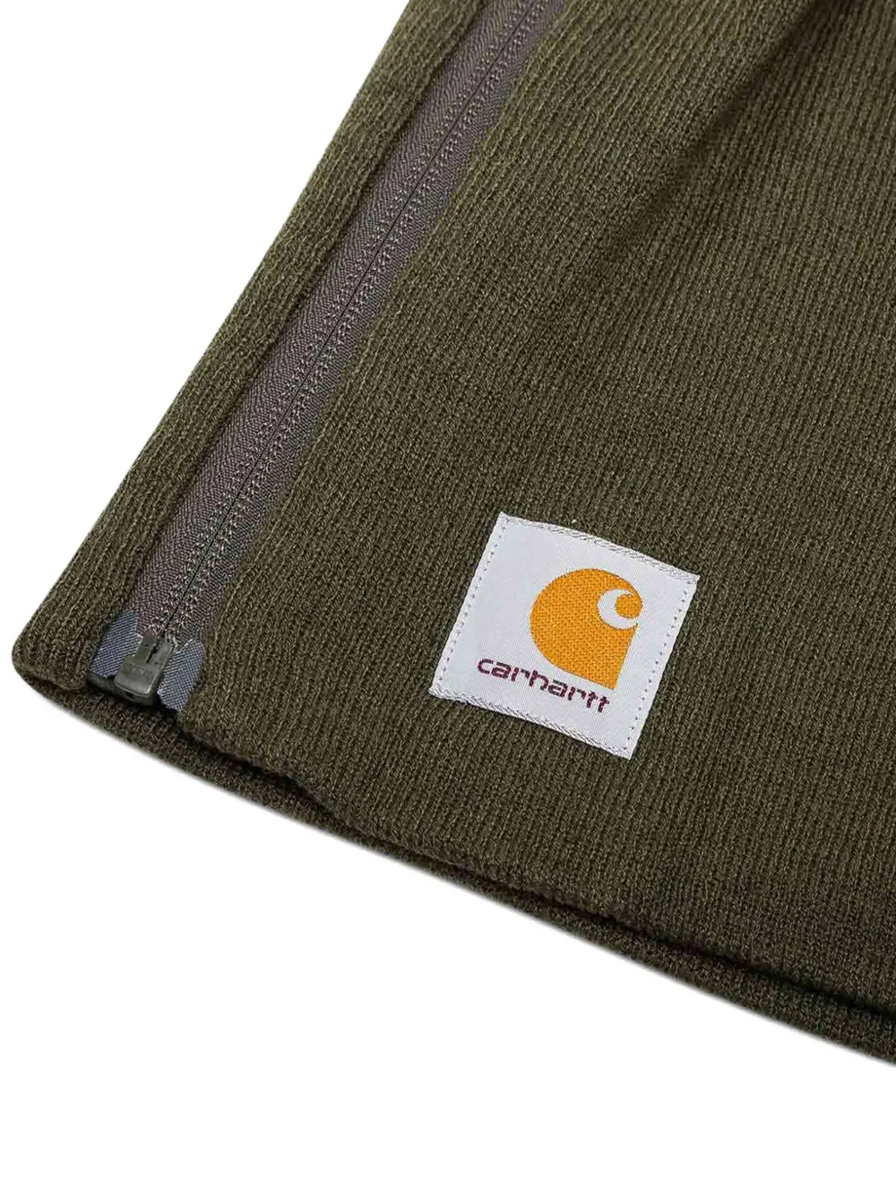 Carhartt WIP zip-fastening balaclava Groen