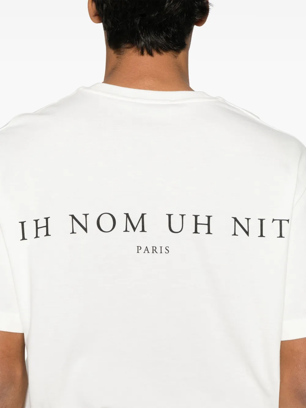 Ih Nom Uh Nit T-shirt met logoprint Wit