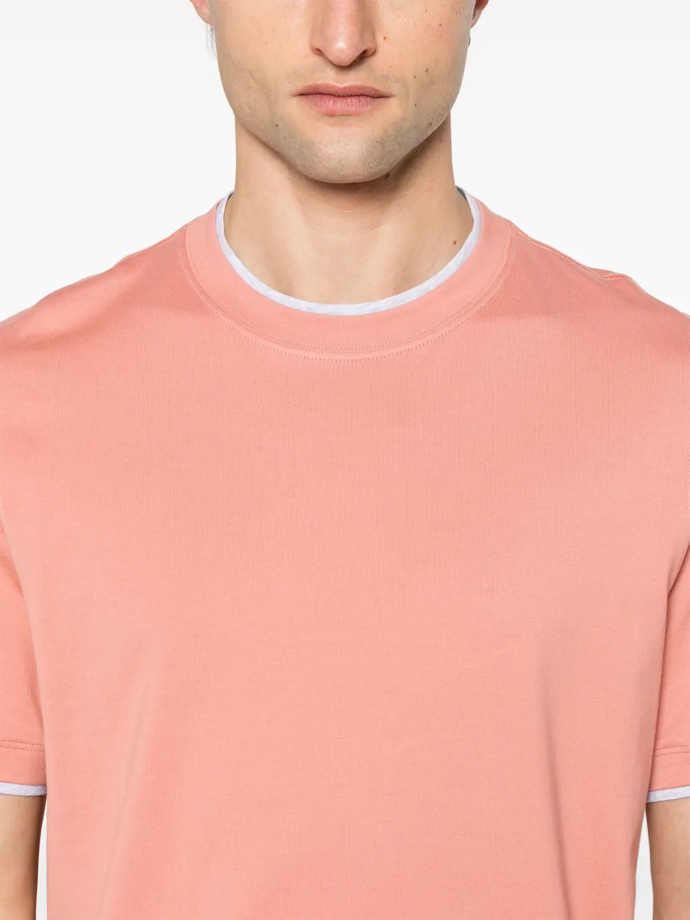 Brunello Cucinelli Katoenen T-shirt Oranje