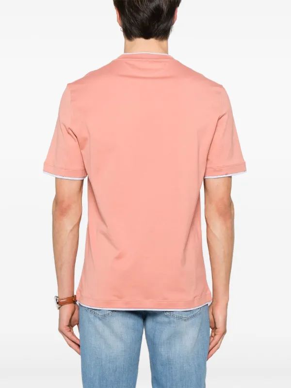 Brunello Cucinelli コットン Tシャツ | オレンジ | FARFETCH JP