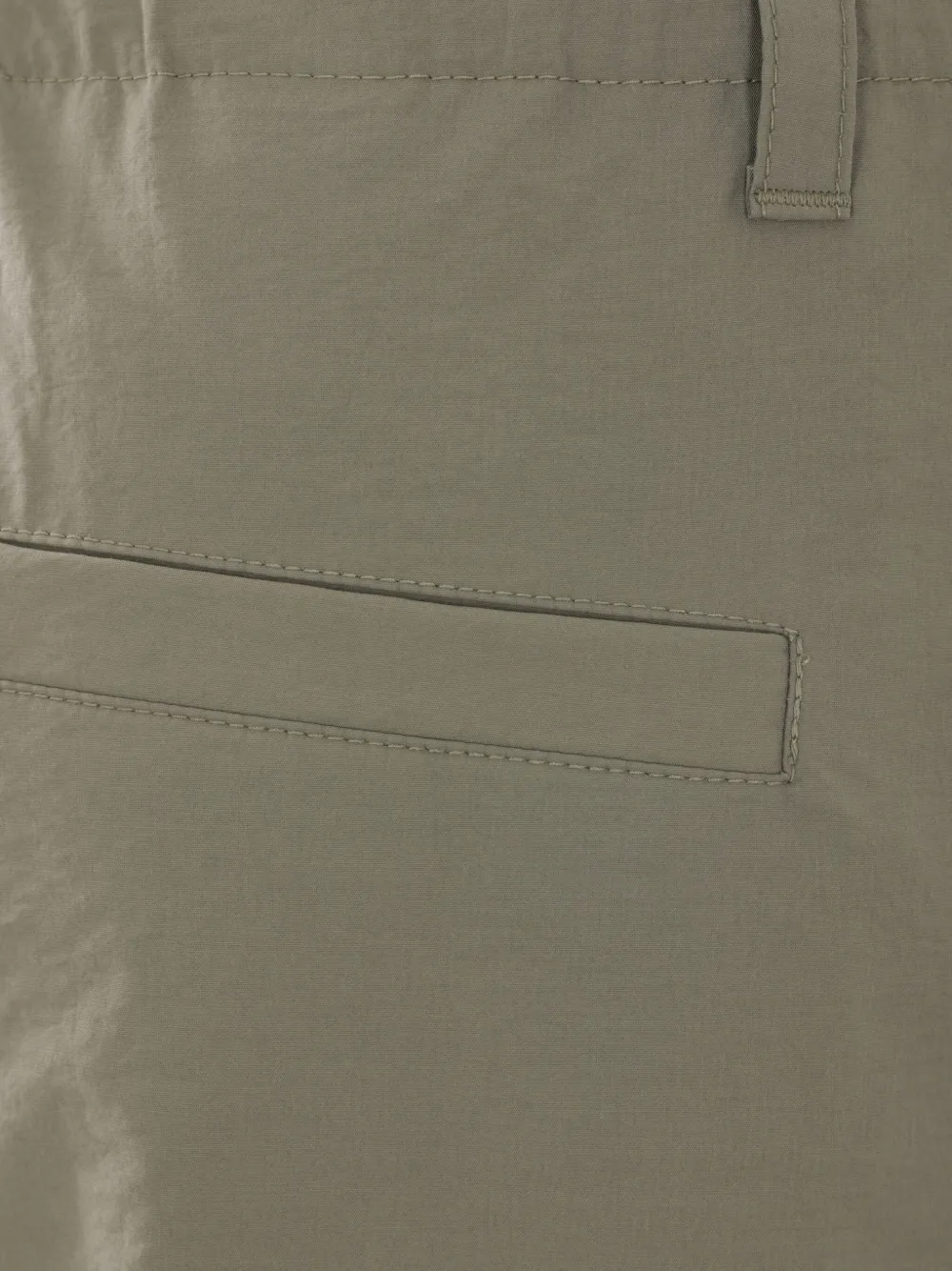 Brunello Cucinelli Broek met geplooid detail Groen