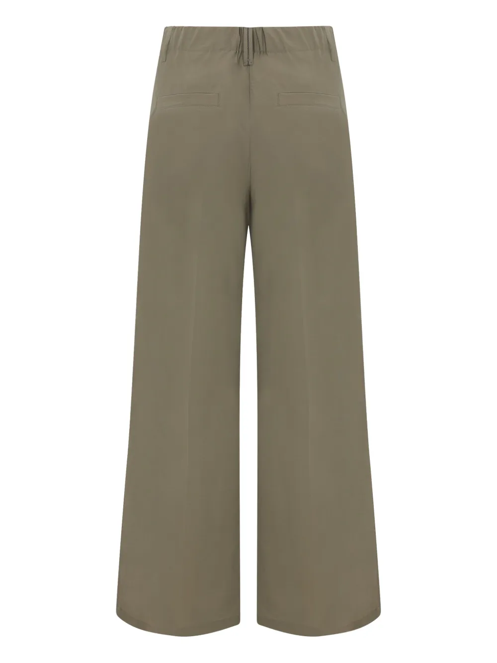 Brunello Cucinelli Broek met geplooid detail - Groen