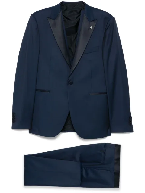 Tagliatore brooch-detail suit