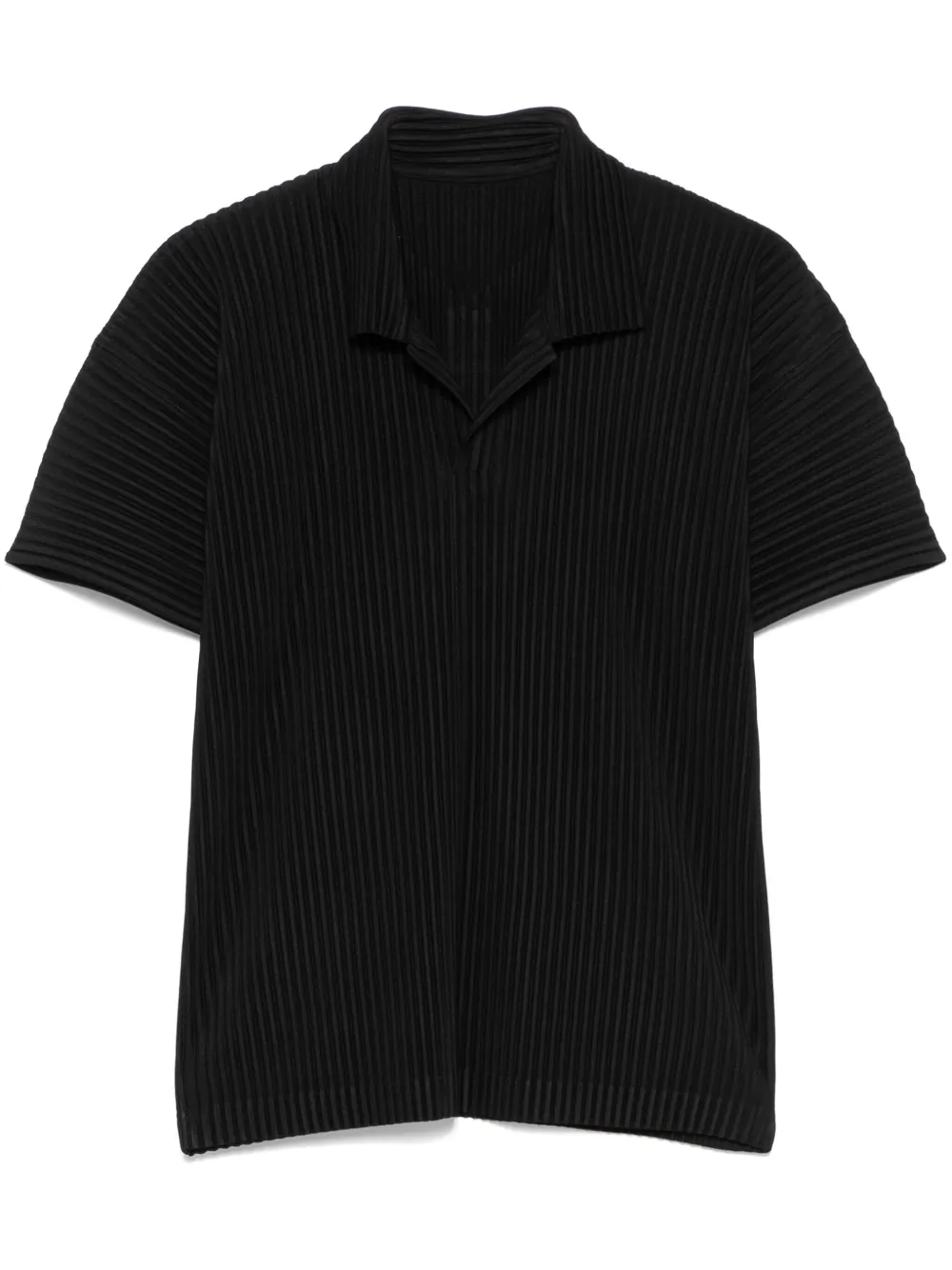 Homme Plissé Issey Miyake pleated polo shirt