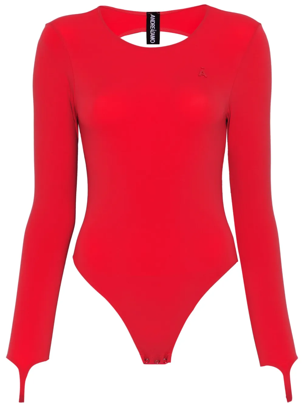 ANDREĀDAMO sculpting jersey bodysuit | Red | Image 1
