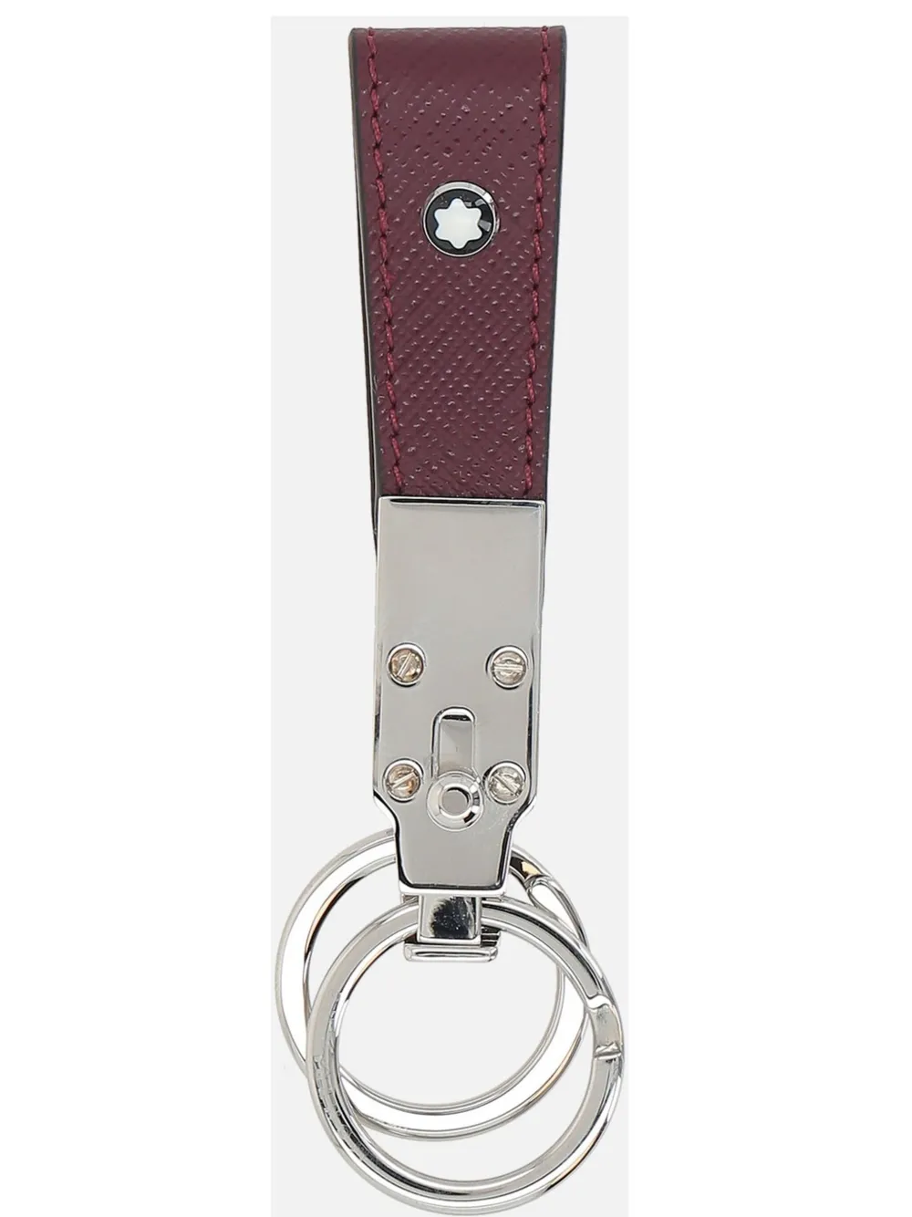 Montblanc Sartorial Keychain In Silver