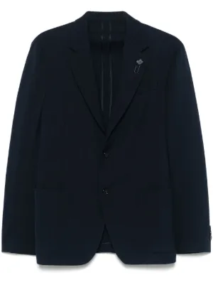Giorgio Armani テーラード シングルジャケット | ブルー | FARFETCH JP
