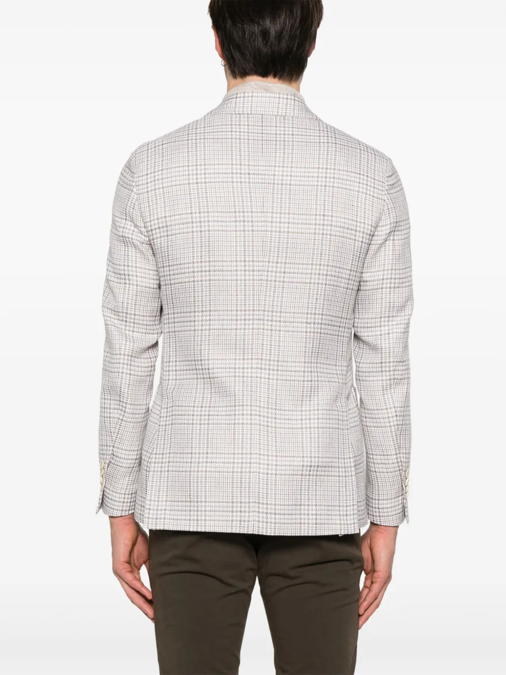 Lardini Blazer met broche Beige