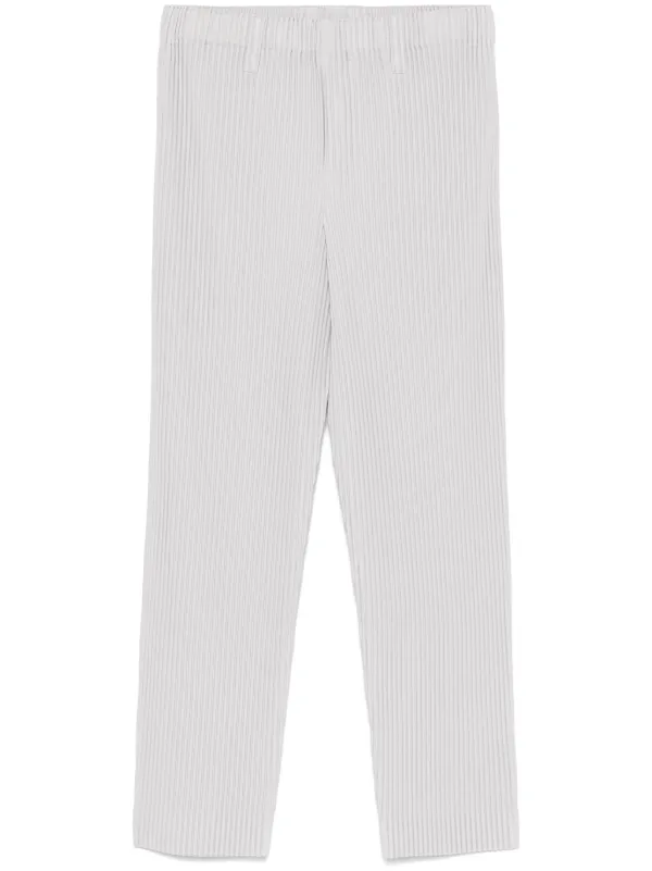 イッセイミヤケ　テーパードパンツ Homme Plissé Issey Miyake テーパードパンツ | グレー