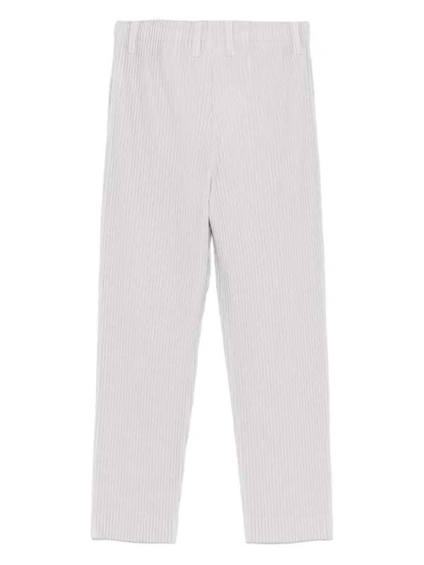 homme pilsse issey miyake テーパード パンツ グレー Homme Plissé Issey Miyake テーパードパンツ | グレー