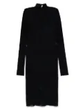 Lanvin jacquard midi dress - Blue