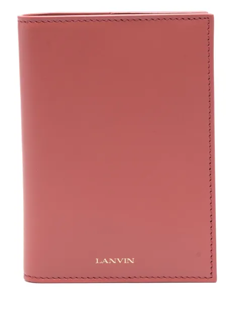 Lanvin funda para pasaporte en cuero