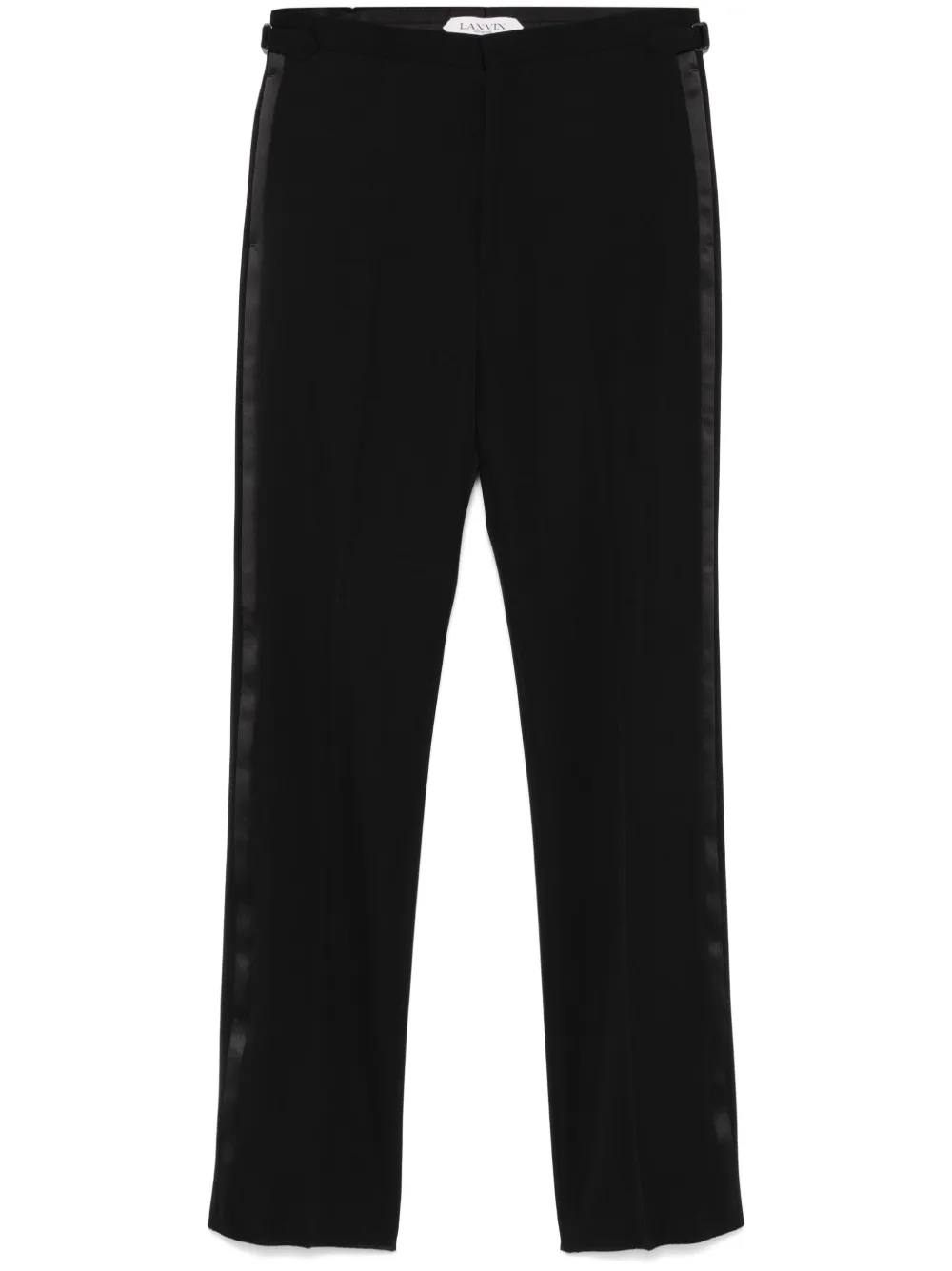 Lanvin Calça com detalhe de listras | Preto | Image 1
