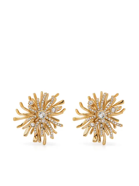 Lanvin flower-detailed earrings