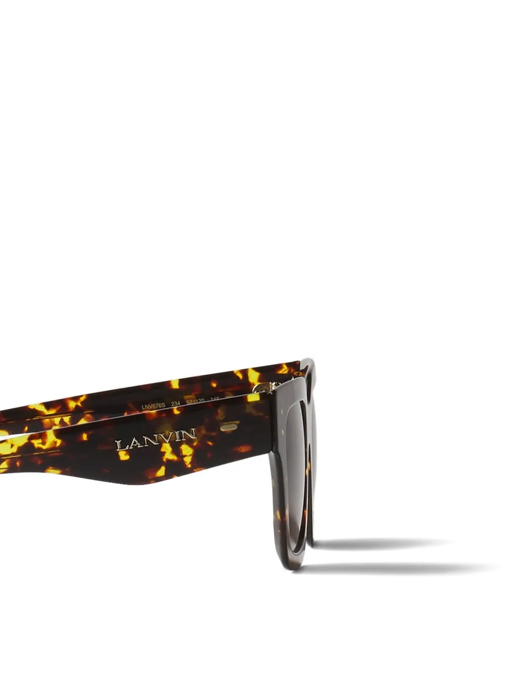 Lanvin Square-frame Sunglasses In Brown