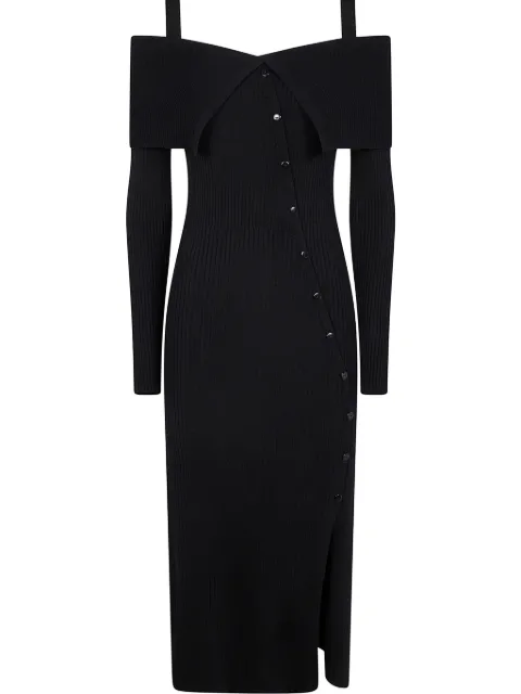 TWINSET vestido con hombros descubiertos